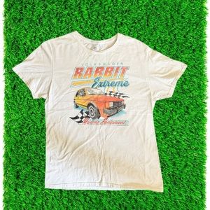 “Racing” White Tee